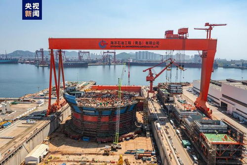 我国自主设计建造,亚洲首艘新型 海上油气加工厂 船体建造完工